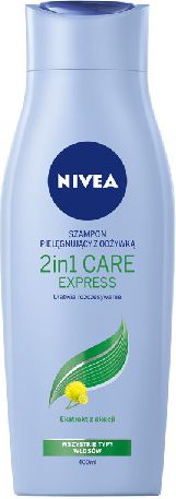 NIVEA 2in1 Care Express šampūns 400ml