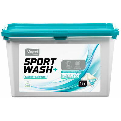 MAYERI All Care Sport veļas mazgāšanas kapsulas 15gab.