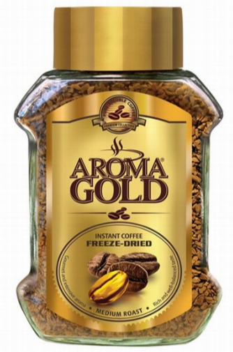 AROMA GOLD šķīstošā kafija 200g