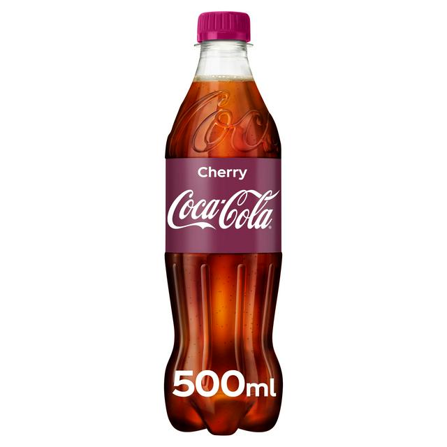 COCA COLA Cherry gazēts dzēriens 0.5l PET