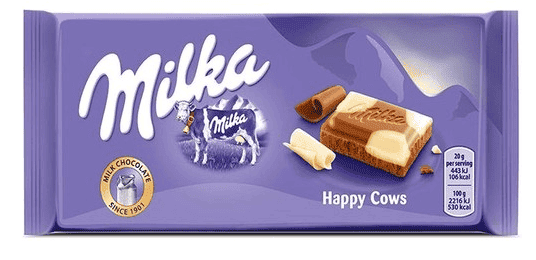 MILKA Happy cow šokolāde 100g