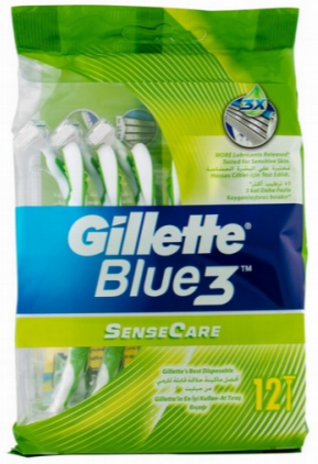 Gillette Blue3 vienreizeji skuvekli 12 gab.