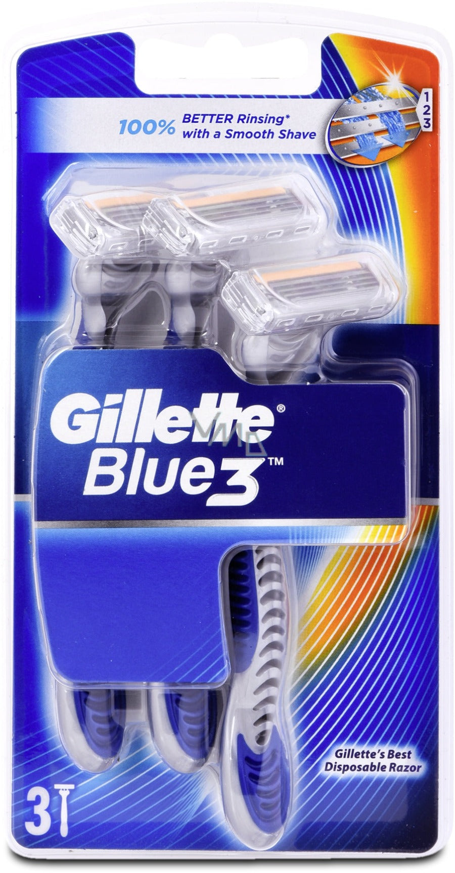 Gillette Blue3 vienreizeji skuvekli 3gab.