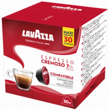 LAVAZZA Espresso Cremoso kafijas kapsulas 30 gab.