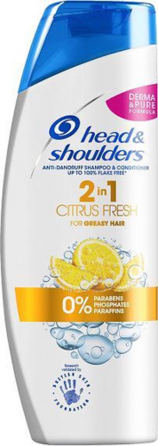 HEAD & SHOULDERS pretblaugznu šampūns Citrus fresh 750ml