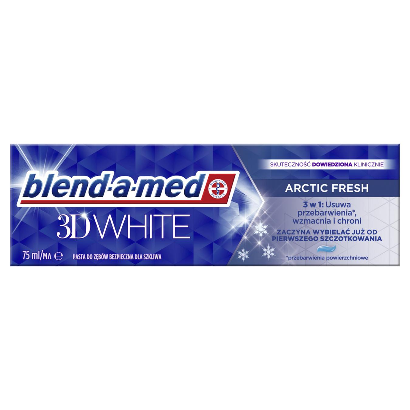 BLEND-A-MED 3D White Arctic Fresh zobu pasta 75ml