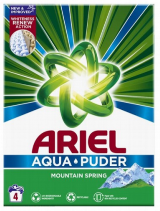 ARIEL Mountain Spring veļas pulveris 260g