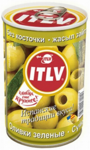 ITLV zalas olives bez kauliniem 314ml