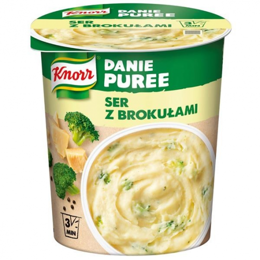 KNORR kartupeļu bieziens ar sieru un brokoļiem 50g