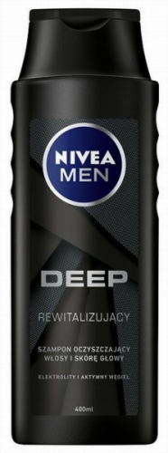NIVEA Men Deep Clean šampūns 400ml