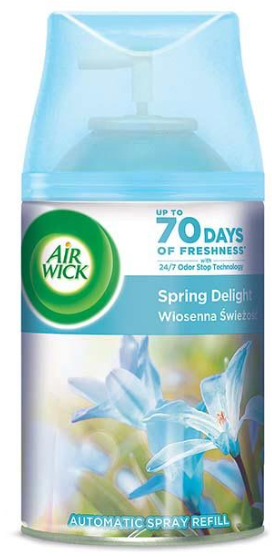AIR WICK Freshmatic Spring Delight automātiskā gaisa atsvaidzinātāja rezerve 250ml