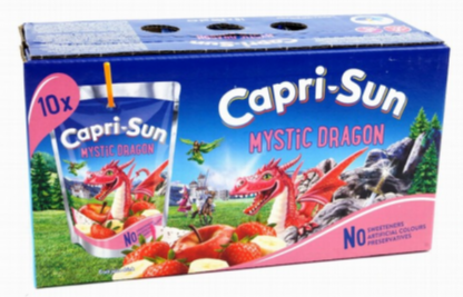 CAPRI-SUN Mystic Dragon dzēriens (200ml x10 iepakojumi)