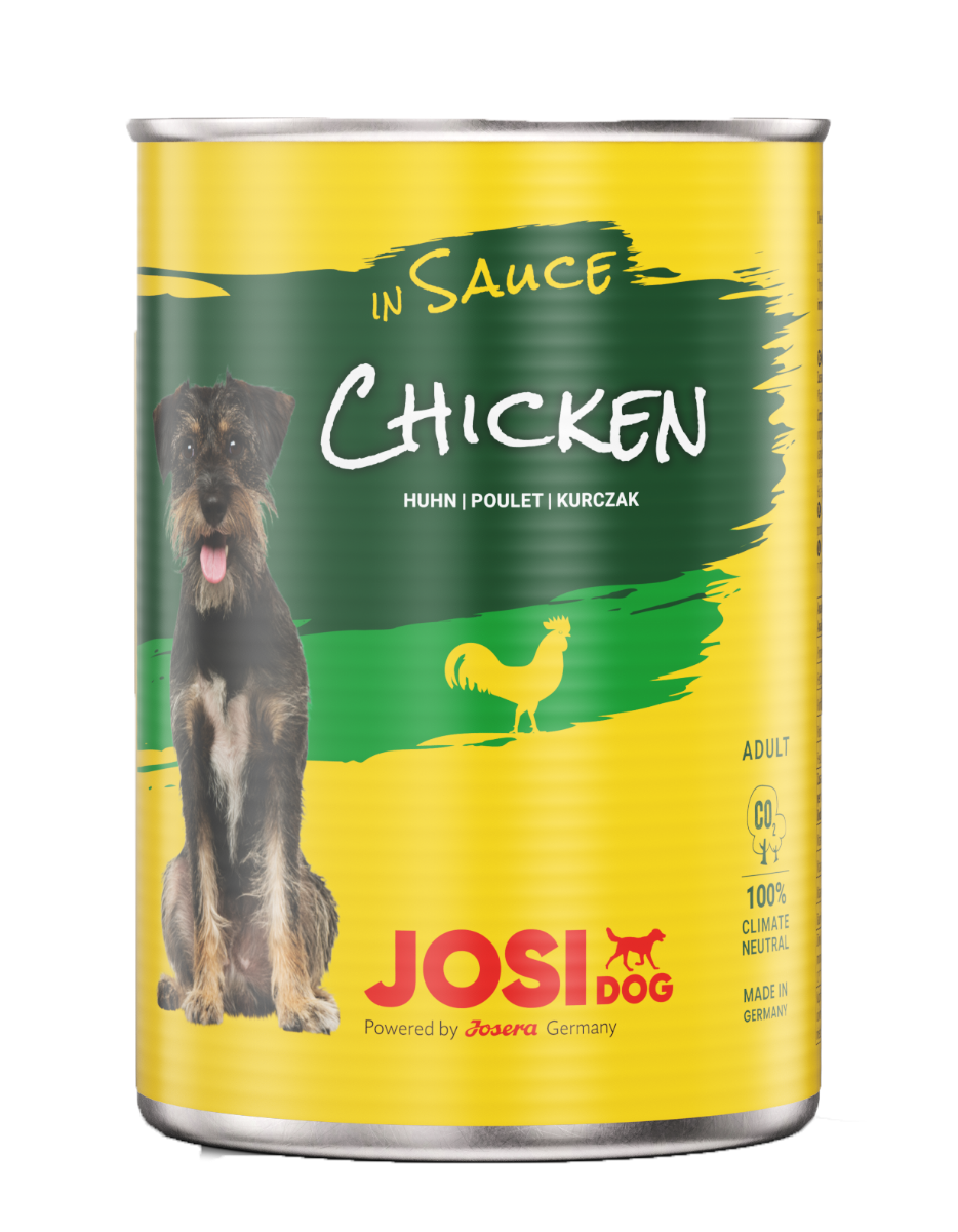 JOSERA JosiDog Chicken in sauce konservi suņiem 415g