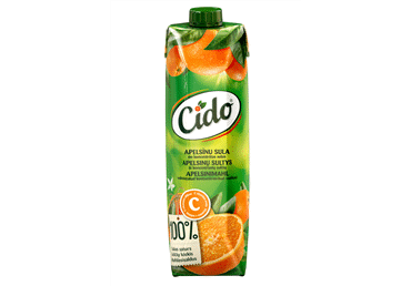 CIDO apelsīnu sula 1l