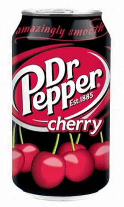 Dr Pepper Cherry gāzēts dzēriens ar ķiršu aromātu 0.33l