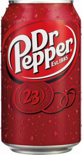 Dr Pepper gāzēts dzēriens 0.33l
