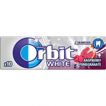 Orbit White Raspberry Pomegrante Stickpack 10 gab.