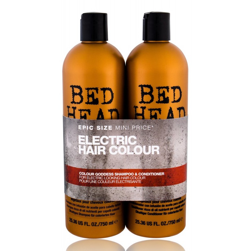 BED HEAD TIGI Color Goddess komplekts šampūns 750ml + kondicioneris 750ml