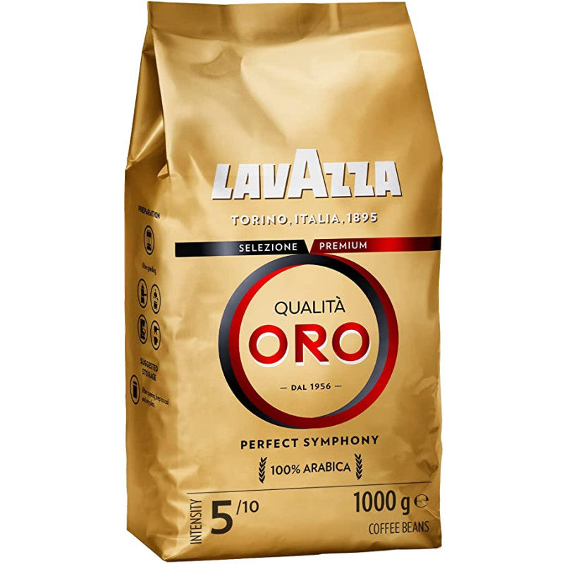 LAVAZZA Qualita Oro kafijas pupiņas 1kg