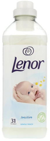 LENOR Gentle Touch Sensitive veļas mīkstinātājs 930ml