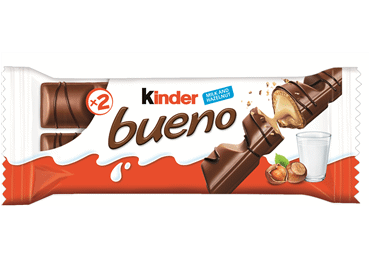 KINDER BUENO Classic šokolādes batoniņš 43g