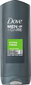 DOVE Extra Fresh vīriešu dušas želeja 250ml