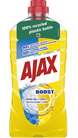 AJAX Boost Soda Lemon tīrīšanas līdzeklis 1l